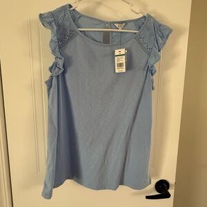 Crown & Ivy Light Blue Top